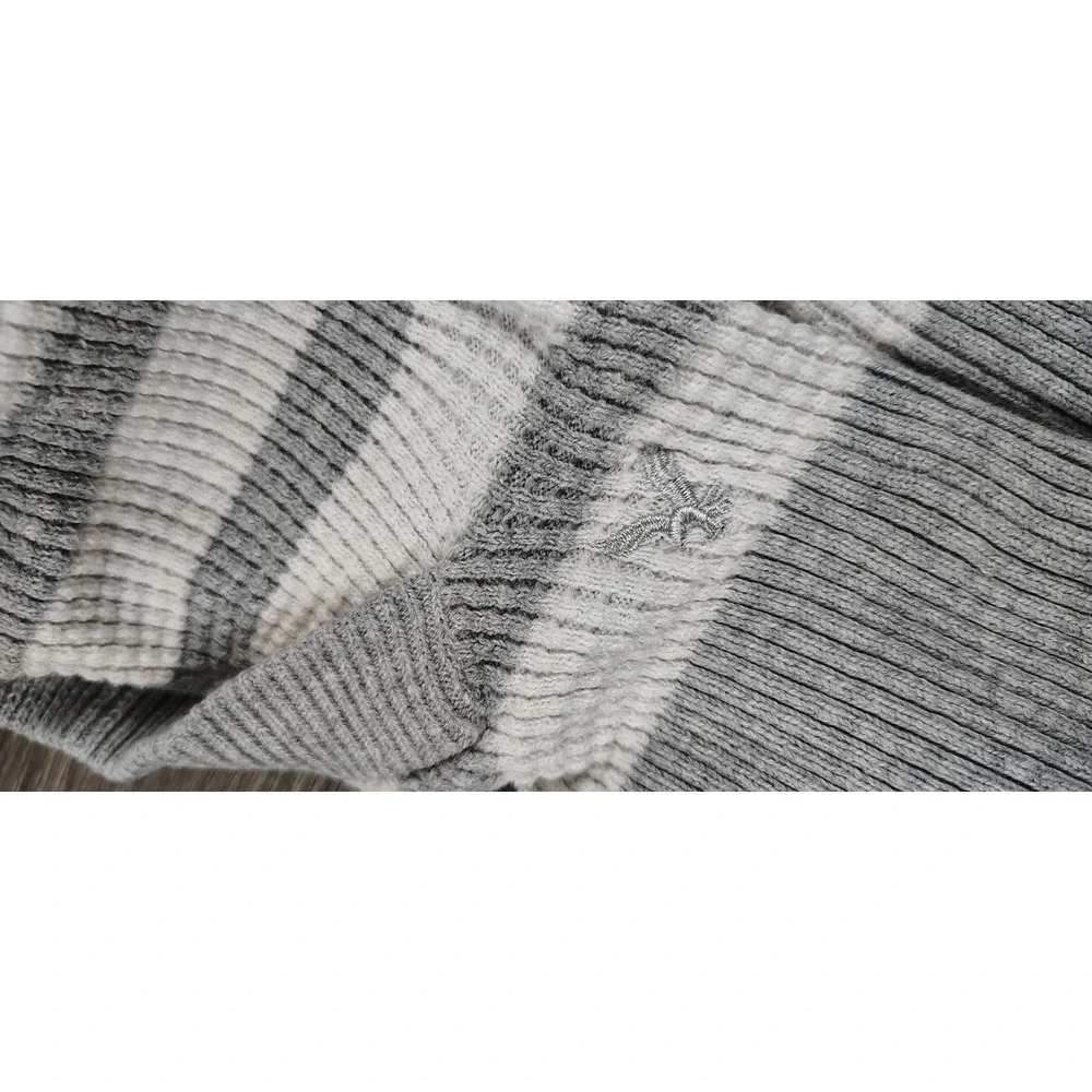 American Eagle Outfitters Stripe‎ Sweater S Button Shawl Collar Cardigan Bella